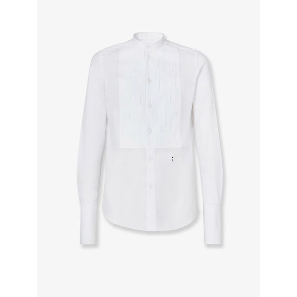 Fendi Men Slim Fit Poplin Shirt